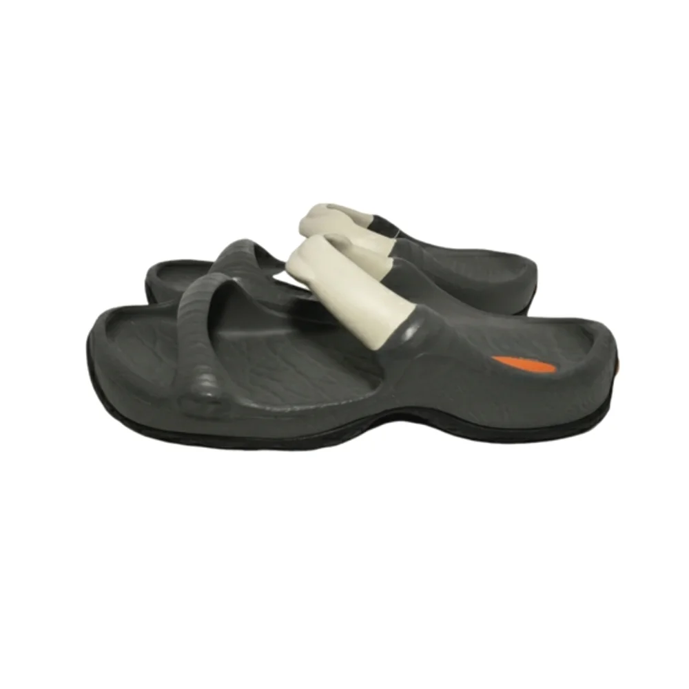 NWT Sole Creatures Nat Geo Elephant Kids' Gray Slide Sandals Shoes Size 1-2